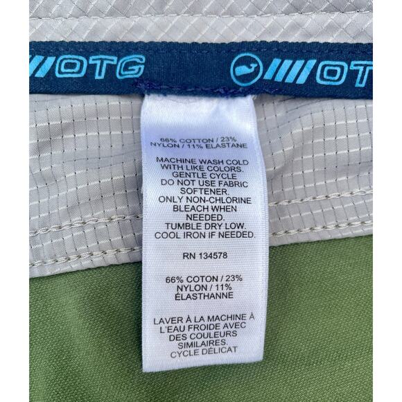 VINEYARD VINES Golf Pants Performance On The Go 5 Pockets Men Green SIZE 38 x 32 - Picture 5 of 8